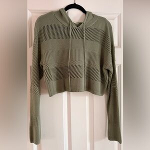 Women’s Knit Sweater w/hood, Size S